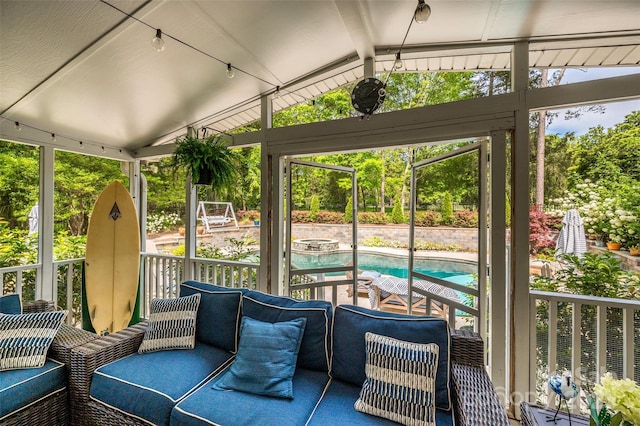 10316 Whitethorn Dr, Charlotte, NC 28277 - sunroom with track lighting