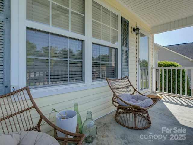 1488 Meadow Glen Ln, Rock Hill, SC 29730 - view of patio / terrace with covered porch