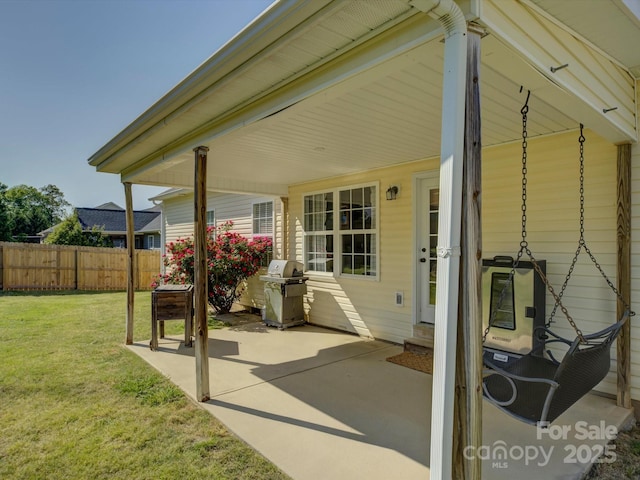 1488 Meadow Glen Ln, Rock Hill, SC 29730 - view of patio with a grill