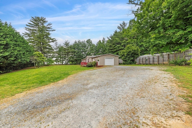 255 Jackson Loop Rd, Flat Rock, NC 28731 - detached garage featuring driveway