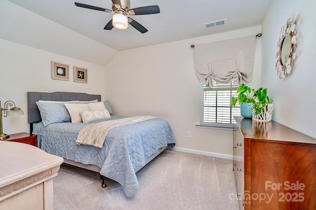 17231 Rider Wood Ln, Charlotte, NC 28278 - bedroom featuring baseboards, carpet floors, ceiling fan, and vaulted ceiling