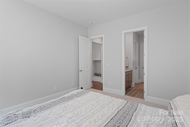 1390 Cedardale Ln, Denver, NC 28037 - bedroom with carpet floors, baseboards, and connected bathroom