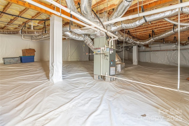 95 Greenwells Glory Dr, Biltmore Lake, NC 28715 - basement featuring crawl space and heating unit