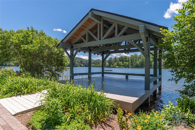 95 Greenwells Glory Dr, Biltmore Lake, NC 28715 - dock area featuring a water view