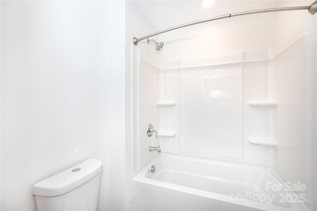 6223 Rockwell Blvd W, Charlotte, NC 28269 - bathroom with toilet and shower / bathtub combination