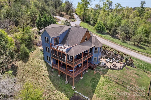 334 Willow Top Ln, Lake Lure, NC 28746 - view of subject property