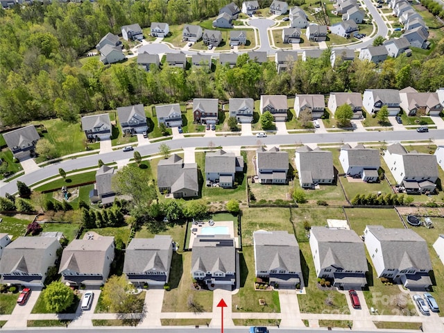 2262 Galloway Ln SW, Concord, NC 28025 - drone / aerial view featuring a residential view