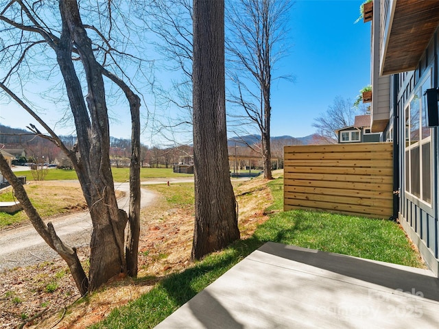 282 County Rd, Waynesville, NC 28785 - view of yard featuring a mountain view