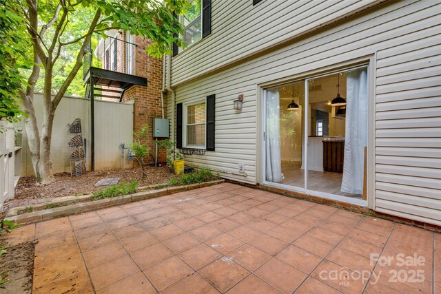 5901 Quail Hollow Rd Unit G, Charlotte, NC 28210 - view of patio / terrace