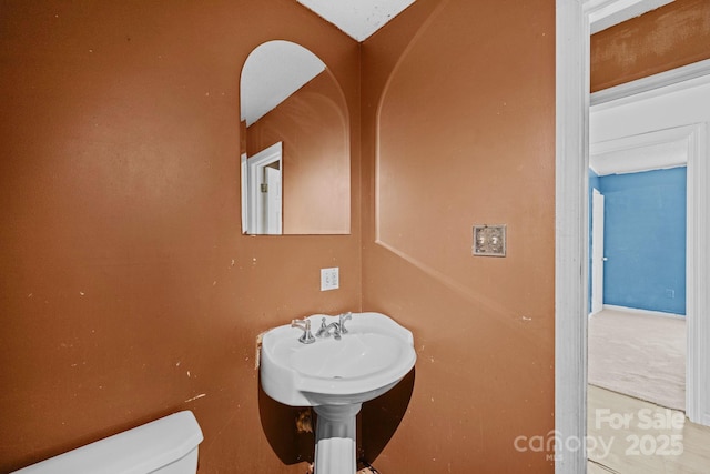 809 1st St E, Ahoskie, NC 27910 - bathroom featuring toilet
