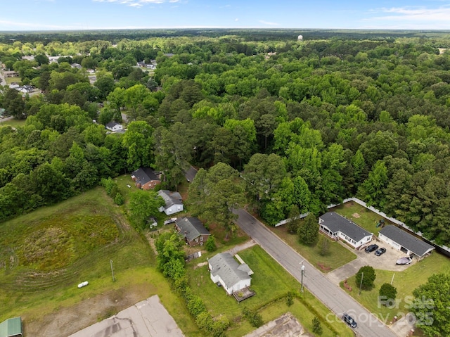 809 1st St E, Ahoskie, NC 27910 - aerial view of a heavily wooded area