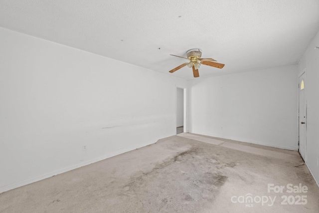 809 1st St E, Ahoskie, NC 27910 - unfurnished room featuring ceiling fan and carpet flooring