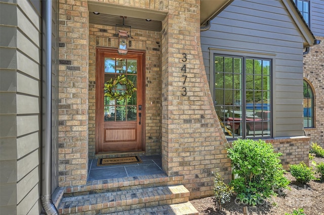 3473 Willow Oak Rd, Charlotte, NC 28209 - view of exterior entry with brick siding