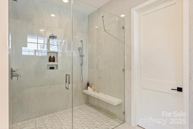 3473 Willow Oak Rd, Charlotte, NC 28209 - full bathroom featuring a shower stall