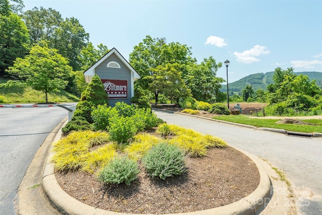 3101 Idle Hour Dr, Asheville, NC 28806 - community sign with a mountain view