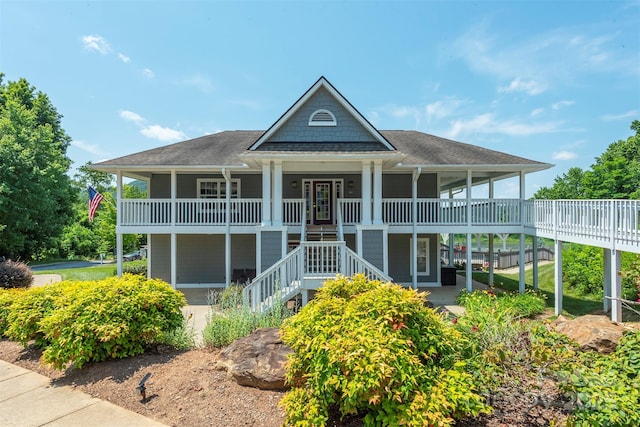 3101 Idle Hour Dr, Asheville, NC 28806 - view of building exterior with stairs