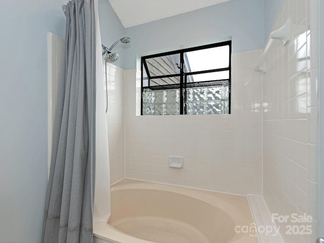 8251 Tradd Ct, Charlotte, NC 28210 - full bathroom featuring shower / bath combination with curtain