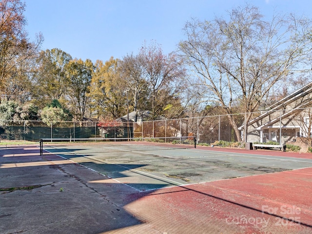 8251 Tradd Ct, Charlotte, NC 28210 - view of tennis court