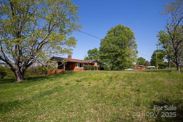 view of yard