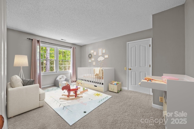 9000 Stourbridge Dr, Huntersville, NC 28078 - carpeted bedroom with a textured ceiling and baseboards