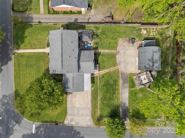 6035 Idlebrook Dr, Charlotte, NC 28212 - aerial view