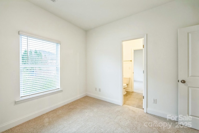 81 Walnut Springs Dr Unit 22-D, Asheville, NC 28804 - unfurnished bedroom featuring ensuite bathroom, baseboards, multiple windows, and carpet floors
