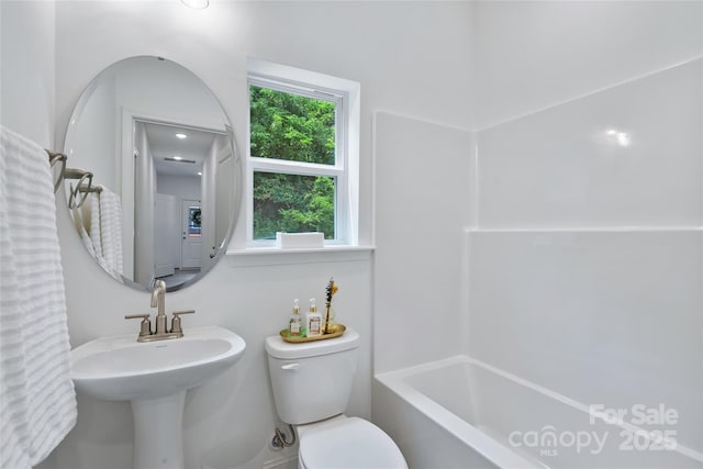 184 Cherry Springs Ln Unit 1-B, Asheville, NC 28804 - full bath featuring toilet and shower / tub combination