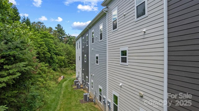 184 Cherry Springs Ln Unit 1-B, Asheville, NC 28804 - view of side of home with a central AC unit