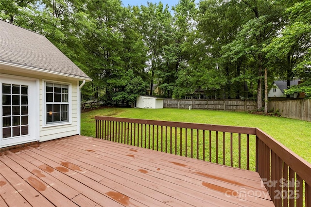 13324 Kintyre Ct, Matthews, NC 28105 - deck with view of scattered trees