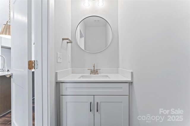 714 Falling Oak Aly Unit 18, Huntersville, NC 28078 - bathroom with vanity and visible vents