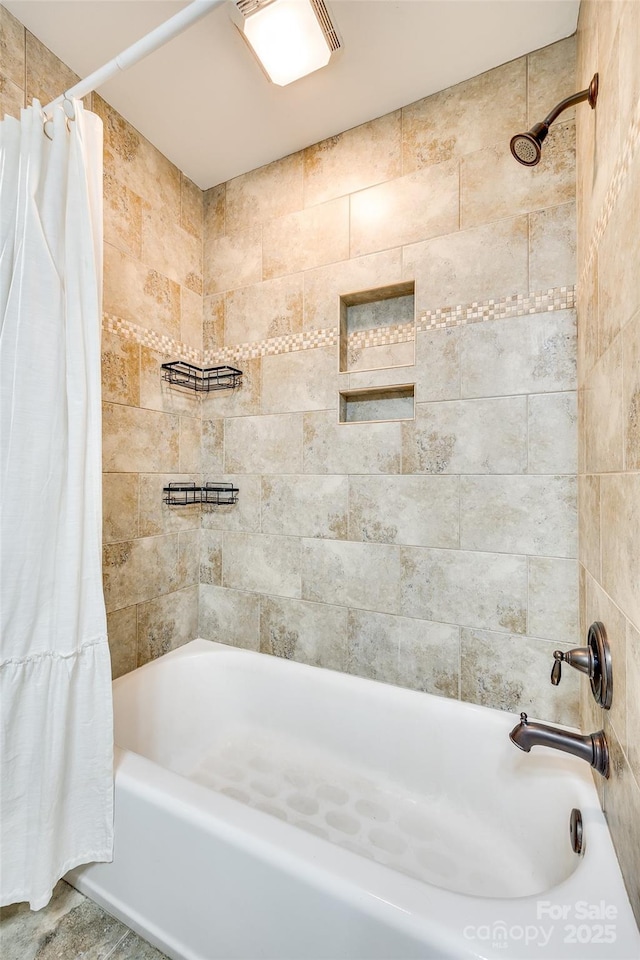 4607 Hedgemore Dr Unit H, Charlotte, NC 28209 - full bath with shower / tub combo