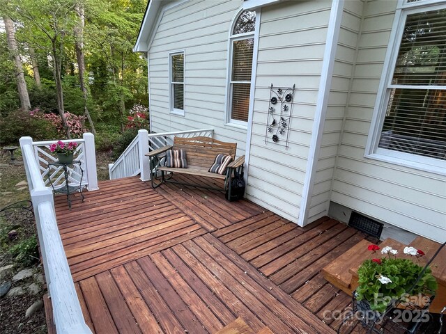 121 General Pemberton St, Stanley, NC 28164 - view of wooden terrace