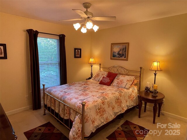 121 General Pemberton St, Stanley, NC 28164 - carpeted bedroom with baseboards and ceiling fan