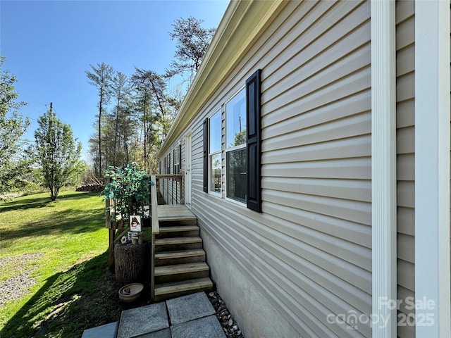 2084 Bristol Creek Ave, Morganton, NC 28655 - view of property exterior with a yard