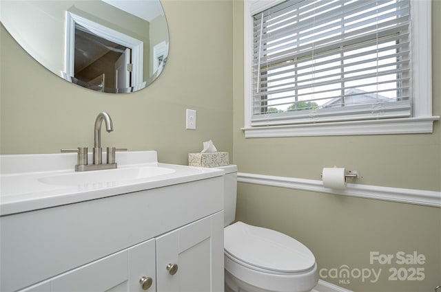 1222 Glenarden Dr, Rock Hill, SC 29730 - bathroom with toilet and vanity