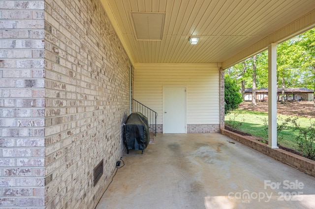 1 Horace Grigg Cir, Shelby, NC 28152 - view of patio / terrace featuring grilling area and visible vents