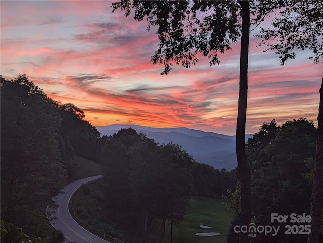 property view of mountains