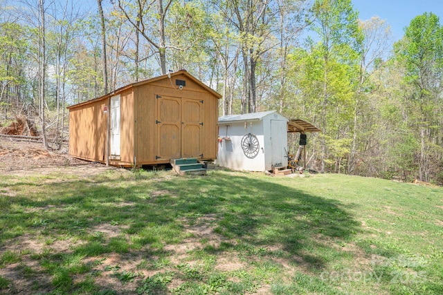 6282 Lor Rd, Morganton, NC 28655 - view of shed