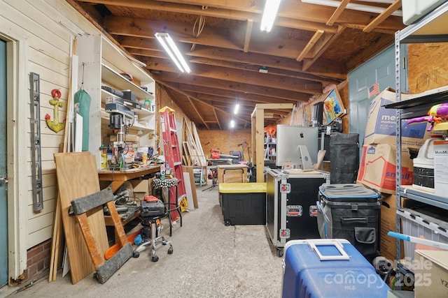 view of storage