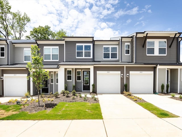 2021 Endeavor Run, Charlotte, NC 28269 - multi unit property with an attached garage, driveway, and a porch