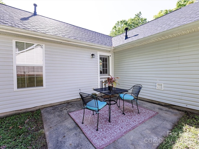 7731 Ivy Hollow Dr, Charlotte, NC 28227 - view of patio / terrace featuring outdoor dining space