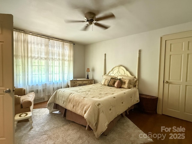 559 N Washington St, Rutherfordton, NC 28139 - bedroom with ceiling fan