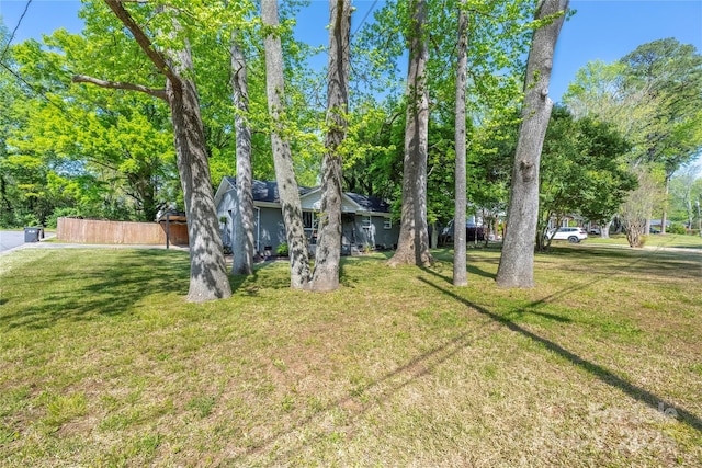 2601 Dora Dr, Charlotte, NC 28215 - view of yard featuring fence
