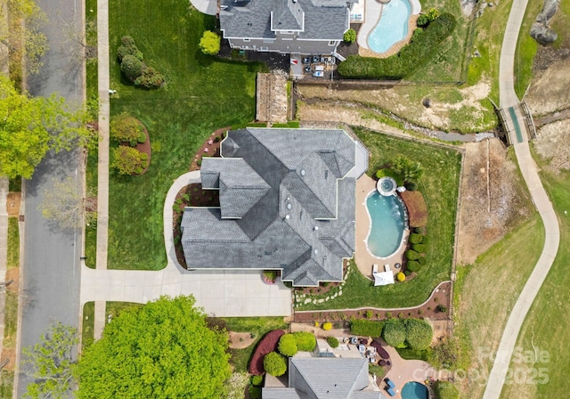 13420 Robert Walker Dr, Davidson, NC 28036 - birds eye view of property