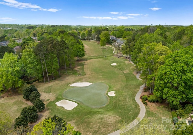 13420 Robert Walker Dr, Davidson, NC 28036 - aerial view with golf course view