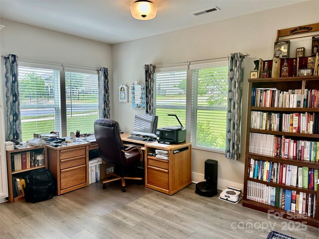2704 Watergarden St, York, SC 29745 - office featuring light wood finished floors and healthy amount of natural light