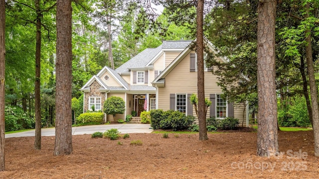 19729 Callaway Hills Ln, Davidson, NC 28036 - craftsman inspired home with driveway