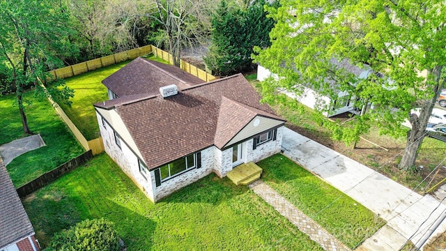 112 Circle Dr, Salisbury, NC 28144 - aerial view of property and surrounding area