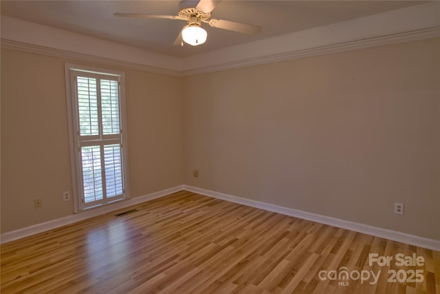 10708 Danesway Ln, Cornelius, NC 28031 - unfurnished room with light wood-type flooring, plenty of natural light, and baseboards