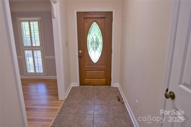 10708 Danesway Ln, Cornelius, NC 28031 - entryway featuring baseboards and visible vents